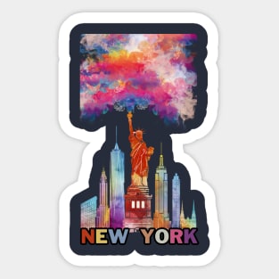 New York  City i love you Sticker